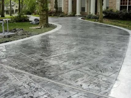 StampedConcreteDriveway